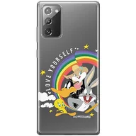 Etui i futerały do telefonów - ERT GROUP etui na telefon Samsung GALAXY NOTE 20, case oryginalny i oficjalnie licencjonowany przez Looney Tunes, wzór 016, optymalnie dopasowane, plecki z TPU częściowo przeźroczyste - miniaturka - grafika 1