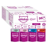 Mokra karma dla kotów - Zestaw WHISKAS DUO, saszetki, 96 x 85 g - Surf & Turf w galarecie - miniaturka - grafika 1
