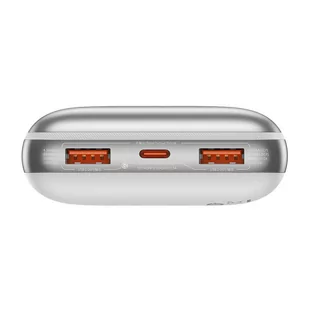 Powerbank Baseus Bipow Pro 20000mAh, 2xUSB, USB-C, 22.5W (biały) - Powerbanki - miniaturka - grafika 2