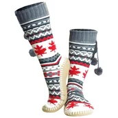 Skarpety termoaktywne - Glovii Ogrzewane kapcie ze skarpetkami 36-43 wielokolorowe - miniaturka - grafika 1