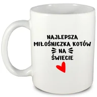 Kubki - Prezent dla miłośniczki kotów, kubek miłośniczka kotów, koty, kot + imię, 3 - miniaturka - grafika 1