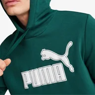 Bluzy sportowe męskie - Bluza Puma Męska z kapturem Kangurka 681865-22 - miniaturka - grafika 1