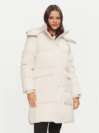 Kurtki damskie - Guess Kurtka puchowa Beliksa W4BL0B WGJR2 Beżowy Regular Fit - miniaturka - grafika 1