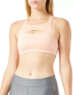 Koszulki i topy damskie - Champion Damski biustonosz sportowy Sa New Active Crop Top, różowy, S - miniaturka - grafika 1