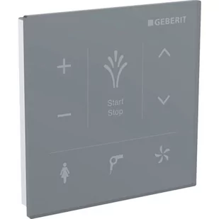 Geberit AquaClean Panel ścienny sterujący czarny/szkło 147.038.SJ.1 - odbiór osobisty: Kraków, Warszawa, 29-Innych-Miast - Przyciski spłukujące - miniaturka - grafika 1