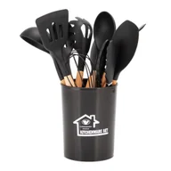 Przybory do gotowania - Zestaw 12 Przyborów Kuchennych W Stojaku E-6288  - miniaturka - grafika 1