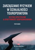 Ekonomia - Zarządzanie ryzykiem w działalności touroperatora Ryzyko specyficzne a efektywność gospodarowania Bober Piotr - miniaturka - grafika 1