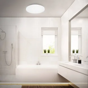 Briloner Łazienkowa lampa sufitowa LED Case do łazienki IP44 3000K Ø 40cm - Lampy sufitowe - miniaturka - grafika 2