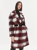 Płaszcze damskie - Liu Jo Płaszcz wełniany MF3122 J4577 Kolorowy Relaxed Fit - miniaturka - grafika 1