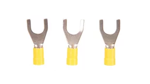 Ergom Końcówka kablowa widełkowa izolowana KWI 6/8 E09KO-02030102700 /100szt./ E09KO-02030102700 - Inne akcesoria elektryczne - miniaturka - grafika 1