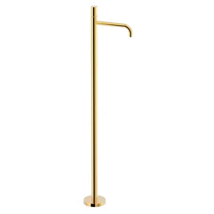 Bateria umywalkowa wolnostojąca Tres Study złoty połysk 26285306OR - Baterie umywalkowe - miniaturka - grafika 1