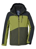 Kurtki i płaszcze dla chłopców - Killtec Kurtka funkcyjna w kolorze oliwkowo-czarnym - miniaturka - grafika 1