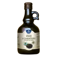 Suplementy naturalne - OLEOFARM Sp. z o.o. OLEOFARM Olej z czarnuszki tłoczony na zimno 500 ml 3409471 - miniaturka - grafika 1