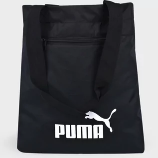 Torebki damskie - Torebka Shopper Puma Phase Packable Damska Czarna - grafika 1