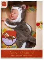 Lalki dla dziewczynek - Anne Geddes lalka niemowlę szary kotek kot kiciuś niemowlak dziecko - miniaturka - grafika 1