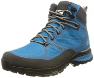 Moda i Uroda OUTLET - Jack Wolfskin Mężczyźni Force Striker Texapore Mid M Buty Trekkingowe, BLUE LIME, 40.5 EU - miniaturka - grafika 1