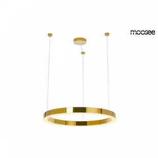 MOOSEE lampa wisząca RING LUXURY 70  złota - LED, chromowane złoto kod: MSE010100170 - Lampy sufitowe - miniaturka - grafika 1