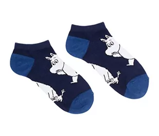 Moomintroll Wondering Moomin skarpety męskie, granatowy, niebieski, 40-45 EU - Skarpetki męskie - miniaturka - grafika 1