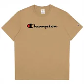 Koszulki męskie - Koszulka męska Champion SS Tee beżowa 220256 MS091 XL - miniaturka - grafika 1