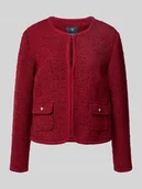 Marynarki i żakiety damskie - Żakiet z efektem bouclé model ‘Joella’ - miniaturka - grafika 1