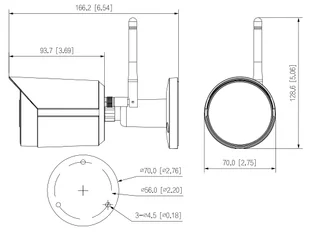 Kamera IP tubowa IPC-HFW1230DS-SAW-0360B Wi-Fi Dahua 2 Mpx - Kamery IP - miniaturka - grafika 6