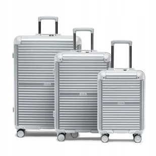 PUCCINI Zestaw WALIZEK Podróżnych Poliwęglan PC Komplet Twarde 3w1 PC034-4C - Walizki PUCCINI Zestaw WALIZEK Podróżnych Poliwęglan PC Komplet Twarde 3w1 PC034-4C - Walizki - miniaturka - grafika 1