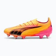 Piłka nożna - Buty piłkarskie PUMA Ultra Ultimate MxSG sunset glow/puma black/sun stream WYSYŁKA W 24H 30 DNI NA ZWROT - miniaturka - grafika 1
