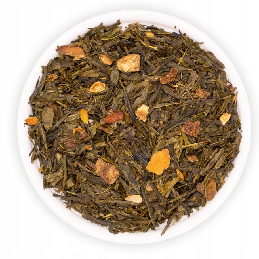 Herbata Zielona Liściasta Sencha Cytrynowa Sigelo Teaverso 1000G