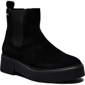 Sztyblety damskie - Tommy Hilfiger Skórzane sztyblety - miniaturka - grafika 1