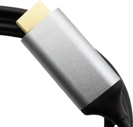 Kable - ECOBOX KABEL TYP-C 3.1 DO HDMI 4K 60Hz MHL WZMACNIANY 1,8M CZARNY - miniaturka - grafika 1