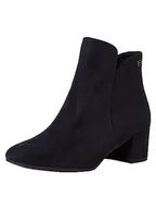 Kozaki damskie - Tamaris Damskie 1-1-25372-41 modne kozaki, granatowe, 41 EU, grantowy, 41 EU - miniaturka - grafika 1