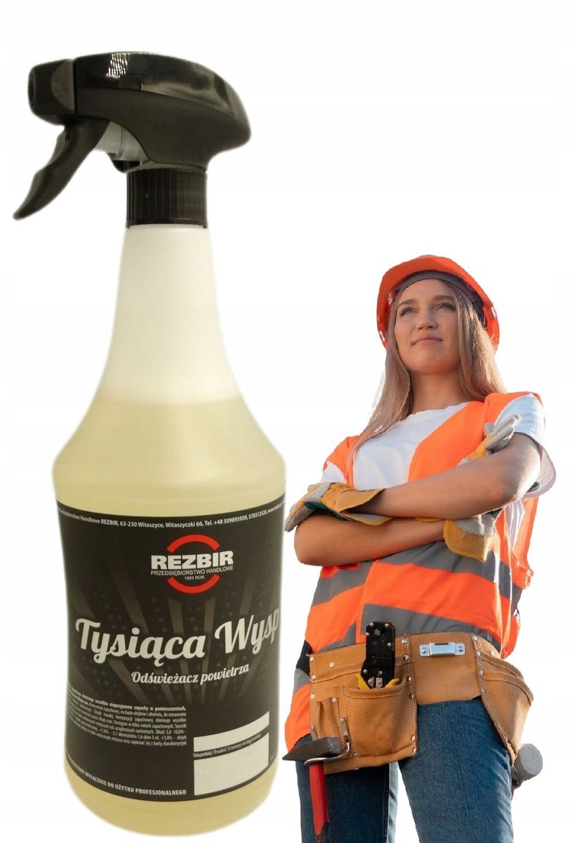 ODŚWIEŻACZ POWIETRZA Rezbir NEUTRALIZATOR ZAPACHÓW zapach TYSIĄCA WYSP 1 L