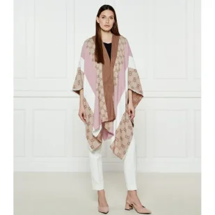 Liu Jo Ponczo Relaxed fit - Swetry damskie - miniaturka - grafika 1