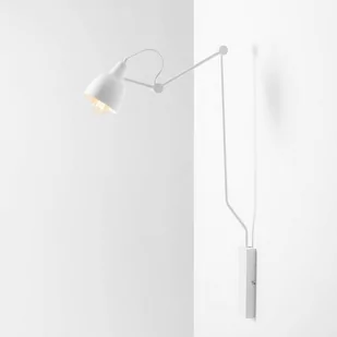 Aldex 814C Kinkiet 1-Pł Aida Łamany Mniejszy Biały 814C - Lampy ścienne - miniaturka - grafika 1