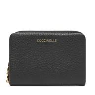 Portfele - Mały Portfel Damski Coccinelle E2 TBM 11 E9 01 Czarny - miniaturka - grafika 1