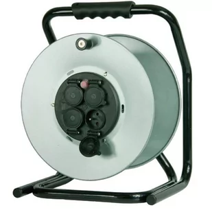 Pawbol Rozgałęźnik na bębnie metalowym 4x230V + termik 1120-R B.1120-R - Przedłużacze i rozgałęźniki - miniaturka - grafika 2