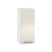 Szafki kuchenne - Szafka Górna Wisząca 1 Drzwi G-30/72 Biały / Beżowy Połysk Vento Halmar Beż, Biały - miniaturka - grafika 1