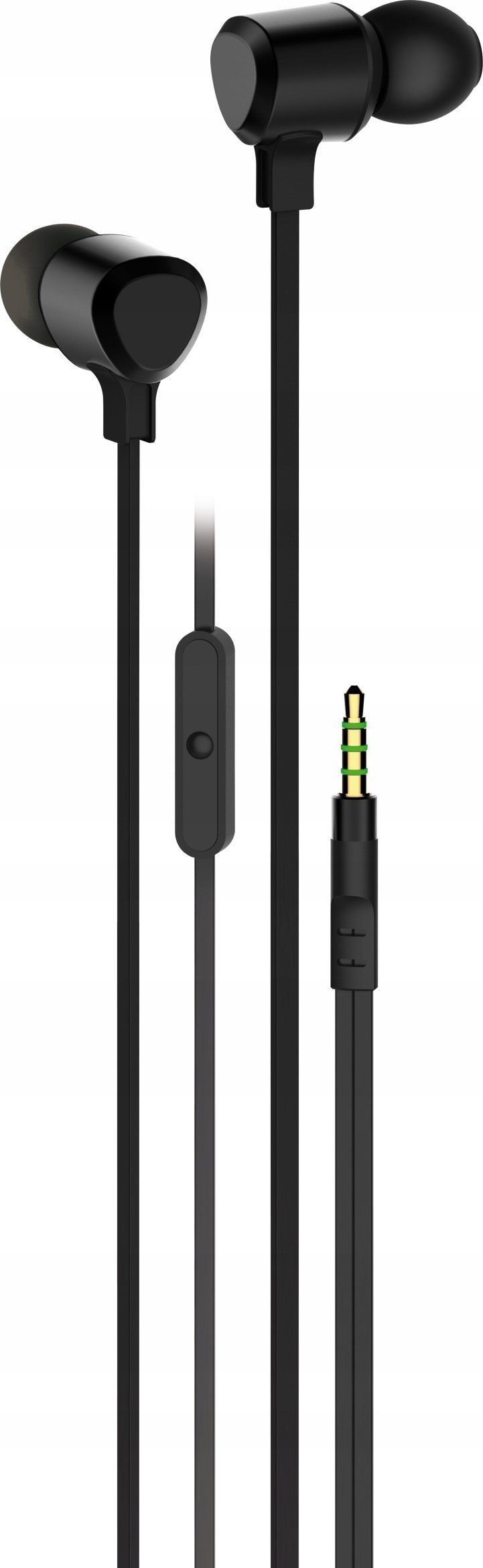 Vivanco Stereo Earphones, black 61738
