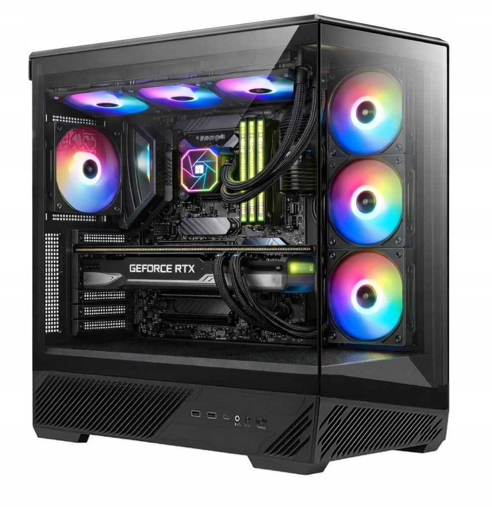 Komputer Hard-Pc Ryzen 5 7500F, RTX 5060 TI 8GB, 32GB DDR5, 1TB SSD, 750W, Pano PZ130R