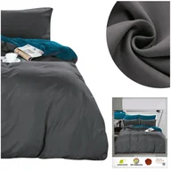 Pościel - Pościel 160 x 200 3cz Satynowa Dwustronna Bruni 04 - miniaturka - grafika 1