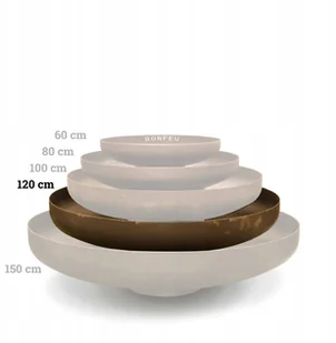 BONFEU PALENISKO OGRODOWE MISA OGNIOWA BONBOWL 120 - Paleniska ogrodowe - miniaturka - grafika 1