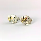 Spinki do mankietów i krawatów - Spinki do mankietów - mechanizmy Oval III - miniaturka - grafika 1