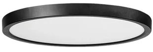 Lampa sufitowa okrągła Panka AZ5356 LED 18W okrąg czarna - Lampy sufitowe - miniaturka - grafika 1