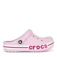Buty dla dziewczynek - Klapki Crocs BAYABAND CLOG K 207019-6TG Różowy - miniaturka - grafika 1