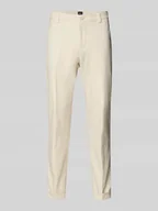 Spodnie męskie - Chinosy o kroju regular fit z mieszanki bawełny model ‘KANE1’ - miniaturka - grafika 1