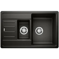 Zlewozmywaki - Blanco Zlew LEGRA 6S Compact Czarny odwracalny 526085 - miniaturka - grafika 1