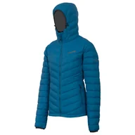 Kurtki i kamizelki sportowe damskie - Damska kurtka puchowa Pinguin Breeze Hoody Rozmiar: XL / Kolor: niebieski - miniaturka - grafika 1