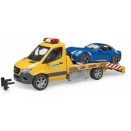 Samochody i pojazdy dla dzieci - Pojazd Mercedes Sprinter Laweta Pomocy Drogowej Z Modułem Świetlno-Dźwiękowym - miniaturka - grafika 1