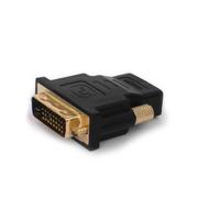 Adaptery i przejściówki - Elmak Adapter HDMI AF - DVI-D M 24+1 Savio CL-21 10szt. paczka, złote kontakty 1_697738 - miniaturka - grafika 1