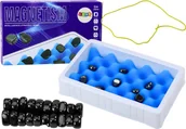 Zabawki zręcznościowe - LeanToys Gra Strategiczna Planszowa Kamienie Magnetyczne Szachy - miniaturka - grafika 1